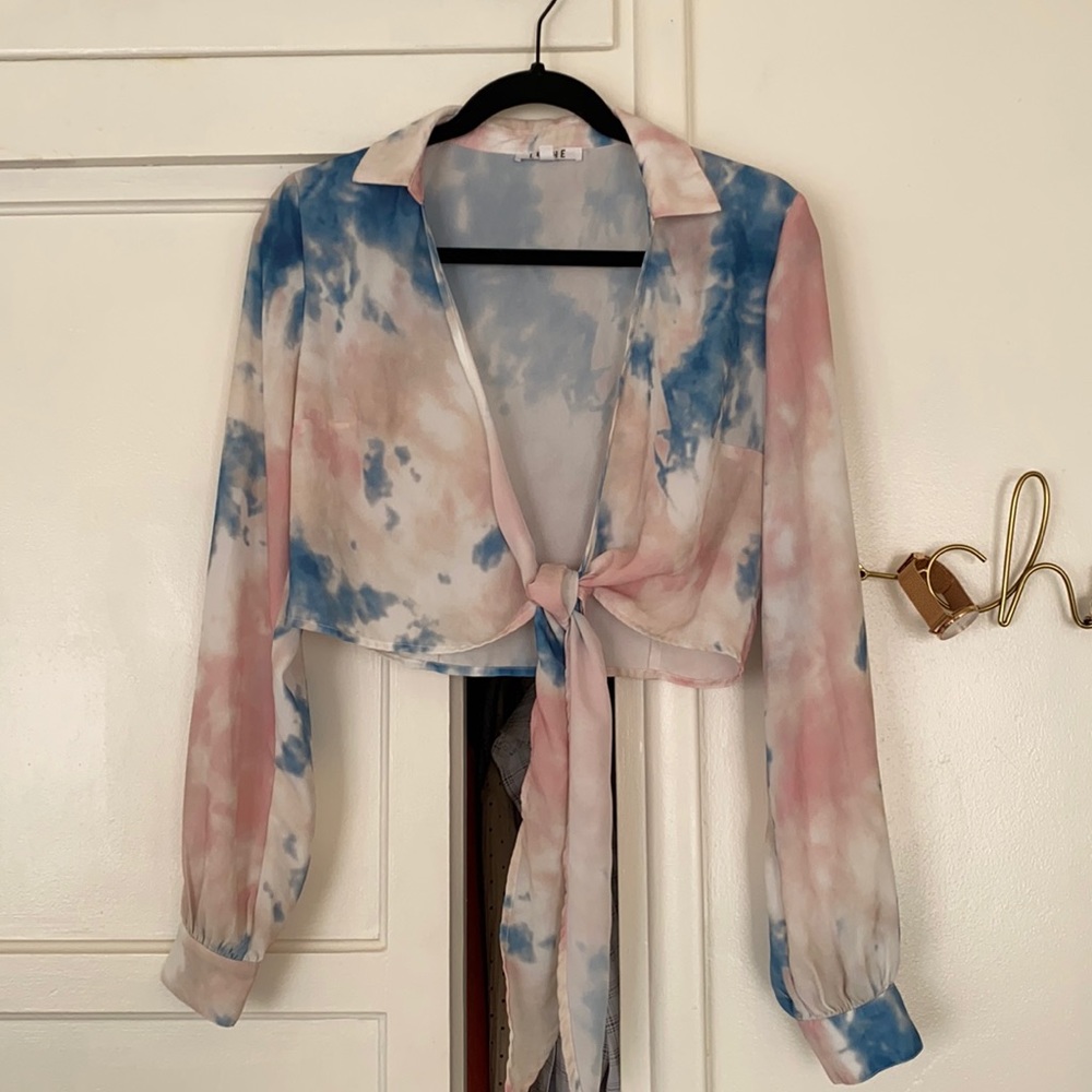 Tie Die Blouse